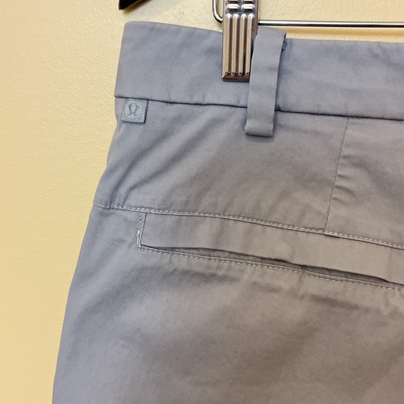 Lululemon Commission Classic Swift Cotton Pant - Men's Size 34 X 32 - Gray - Picture 7 of 14